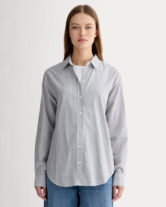 womens-silky-cttn-relaxed-shirt-greywhite | primary