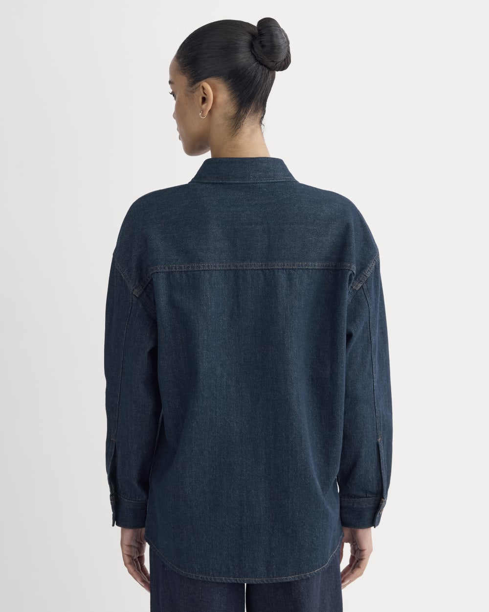 The Oversized Denim Shirt | Tungsten Rinse – Everlane