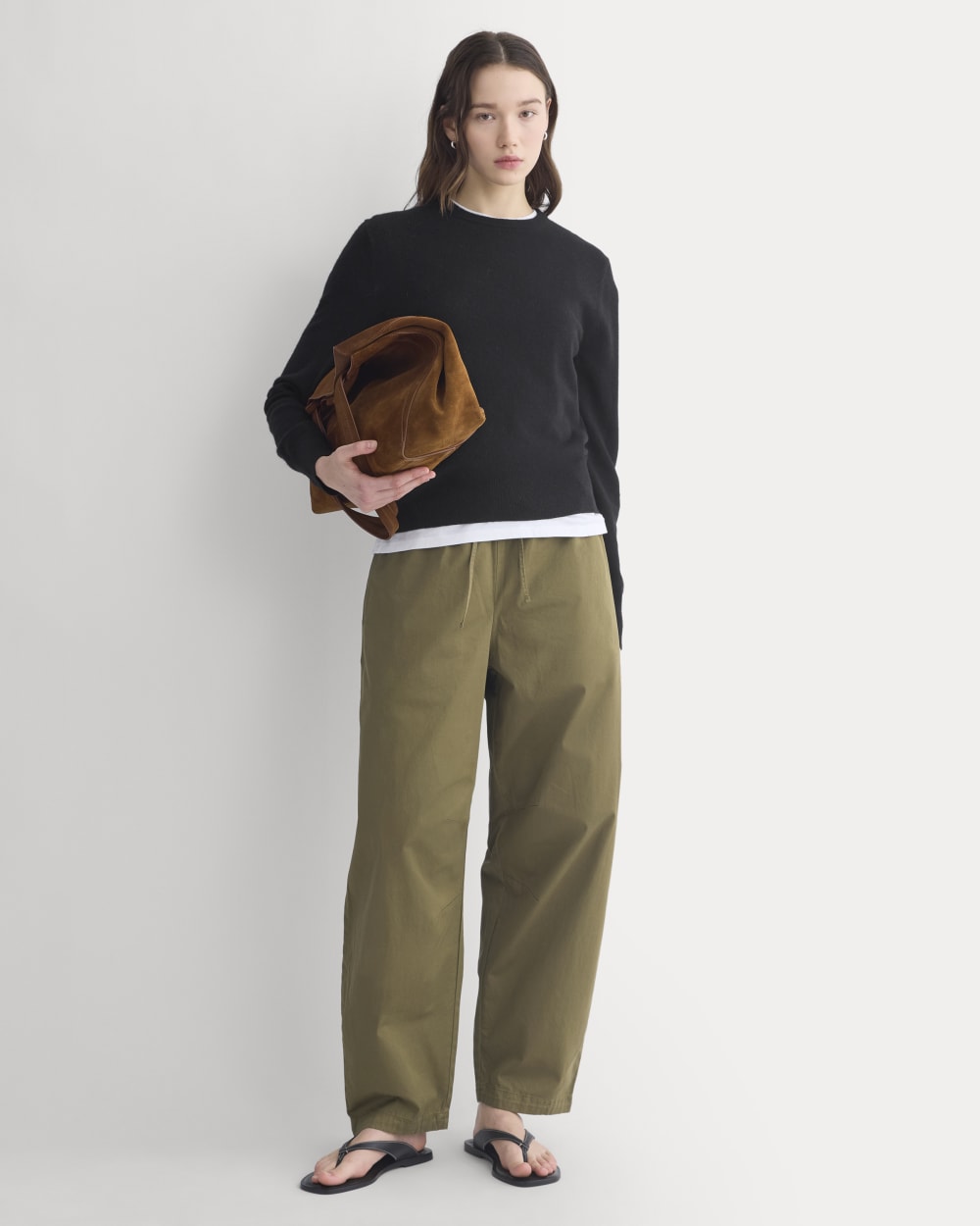 womens-pull-on-balloon-pant-olive | primary