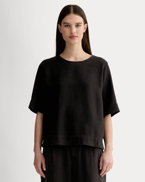 新品未使用　legere tee/black The Relaxed Tee in Buttersoft | Black – Everlane