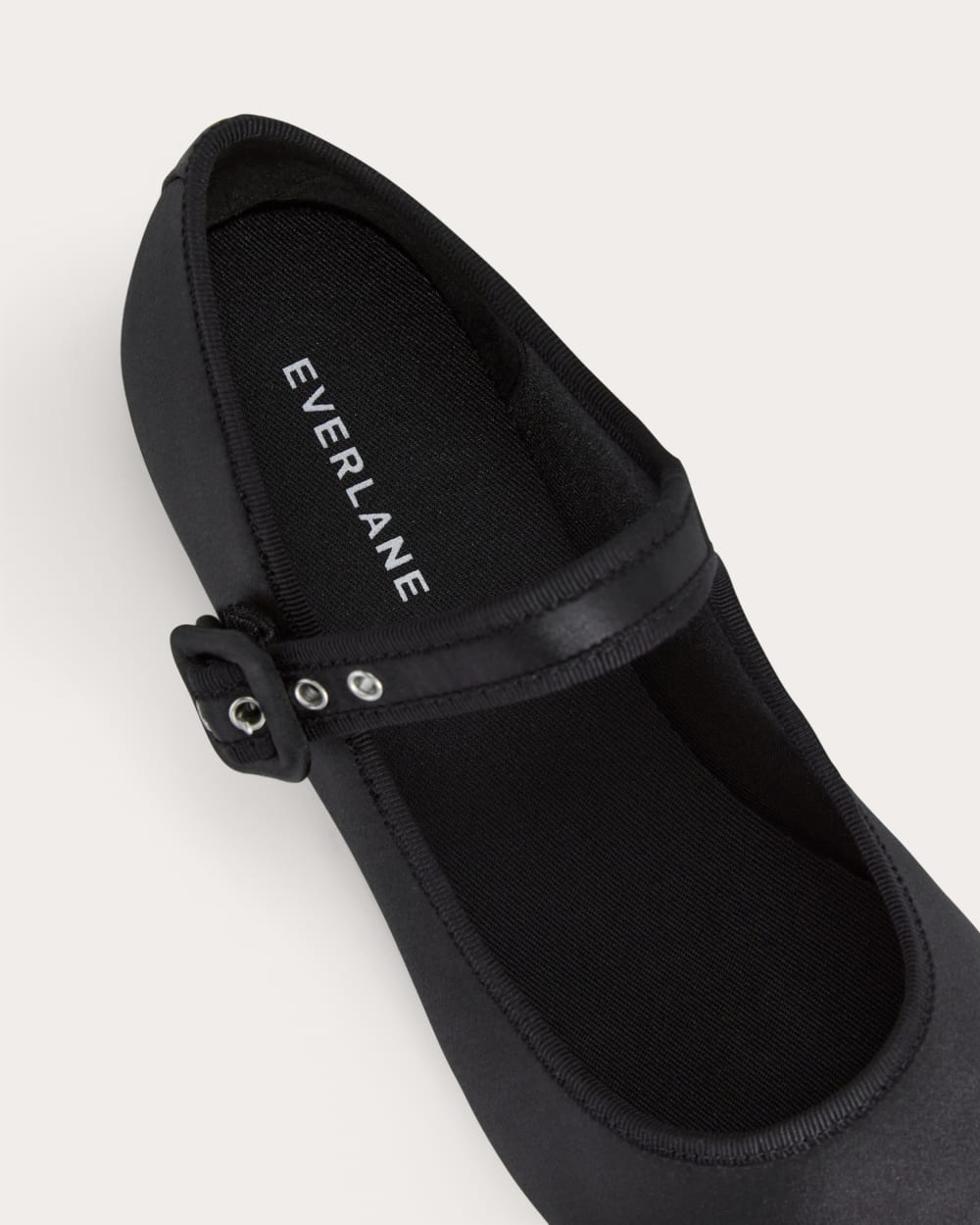 The Day Buckle Mary Jane | Black Satin – Everlane