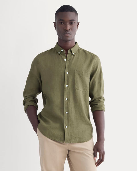 The Classic Shirt in Linen | Kalamata – Everlane