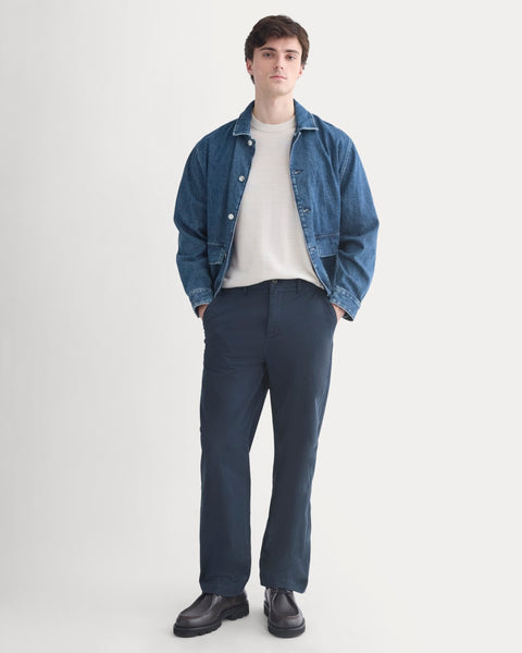 Everyday Straight-Fit Chino | Deep Navy – Everlane