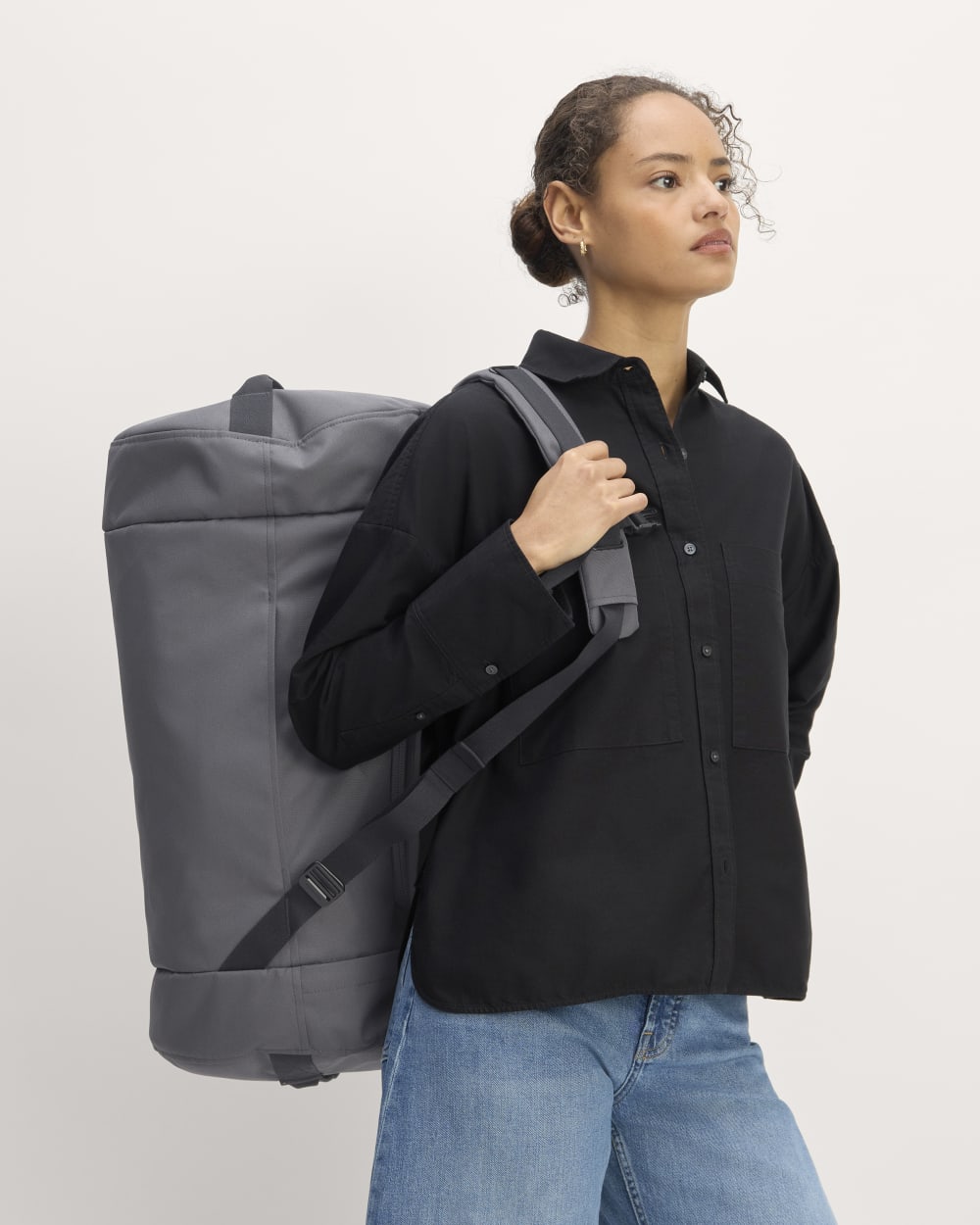 The ReNew Transit 4-Way Duffle | Slate Grey – Everlane