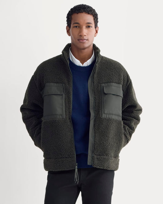 mens-retrack-fleece-zip-up-black | primary
