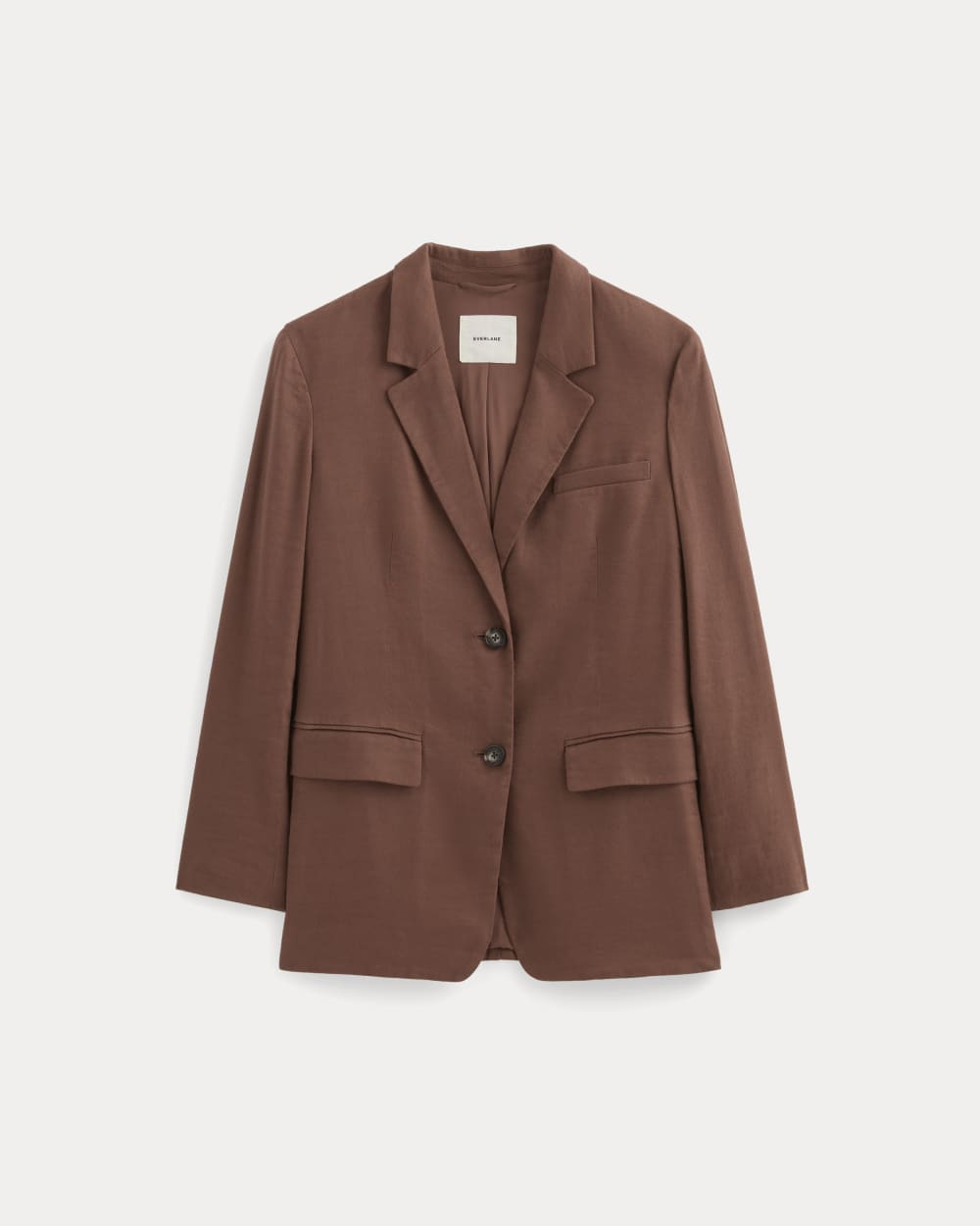 womens-oversized-blazer-stretch-linen-cedarwood | alt
