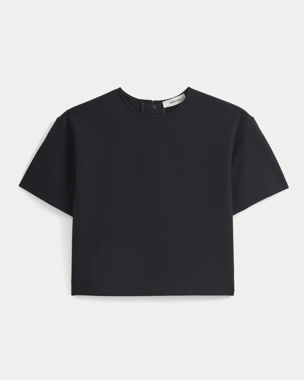 carorie】HEAVY PONTE T-SHIRT II ブラック M Merino/cashmere t-shirt