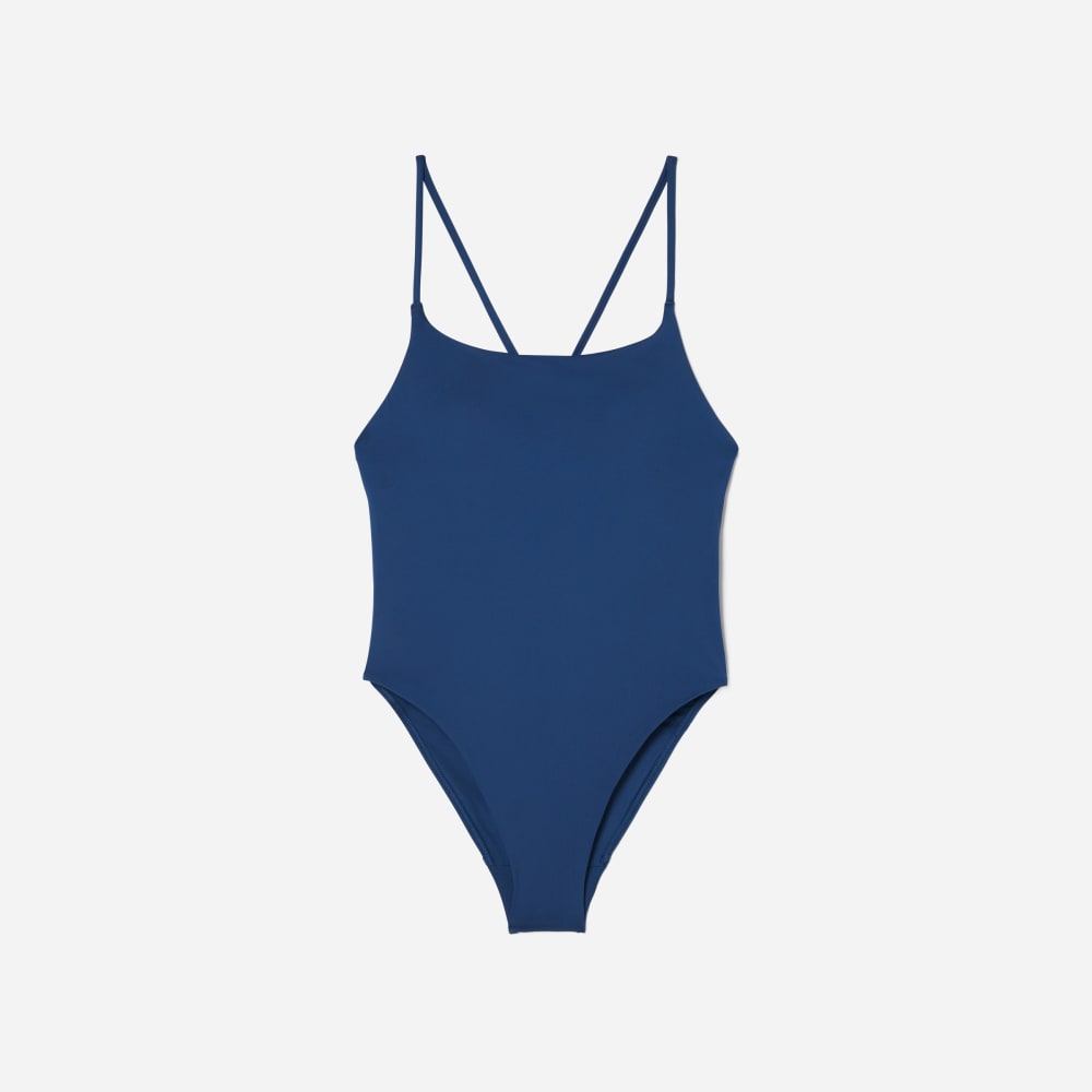 The String One-Piece | Blue Dusk – Everlane
