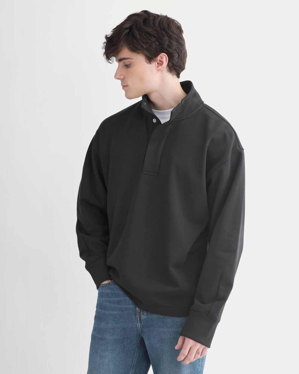 mens-off-duty-terry-pullover-black | primary