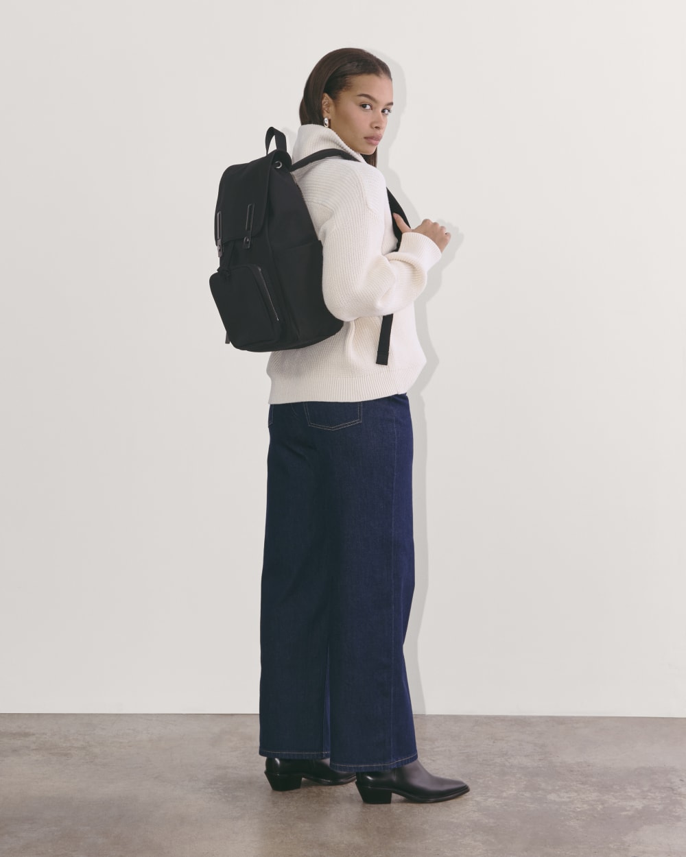 The Canvas Backpack Black – Everlane