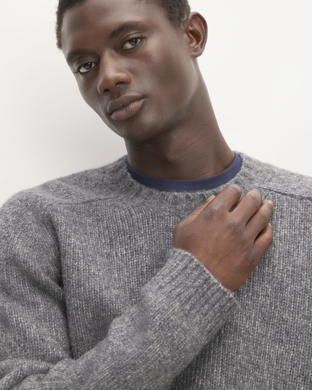 The Cloud Crewneck Sweater | Heathered Dark Charcoal – Everlane