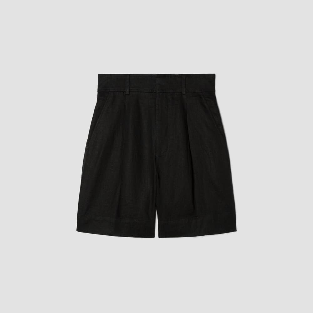 womens-linen-way-high-drape-short-black | alt