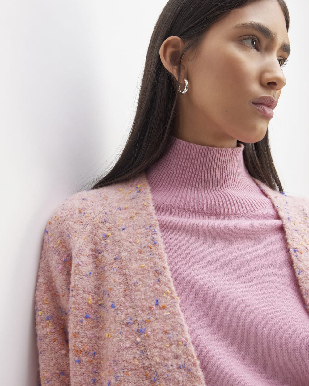 The Confetti Cardigan | Pink Multi – Everlane