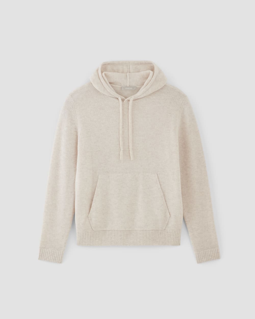 mens-felted-wool-hoodie-heathered-oat | alt