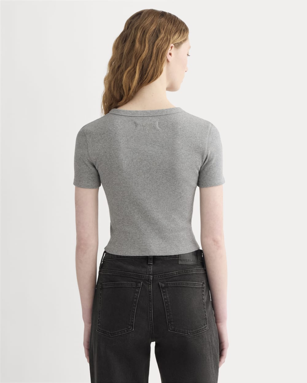 The ’90s Rib Tee | Mocha