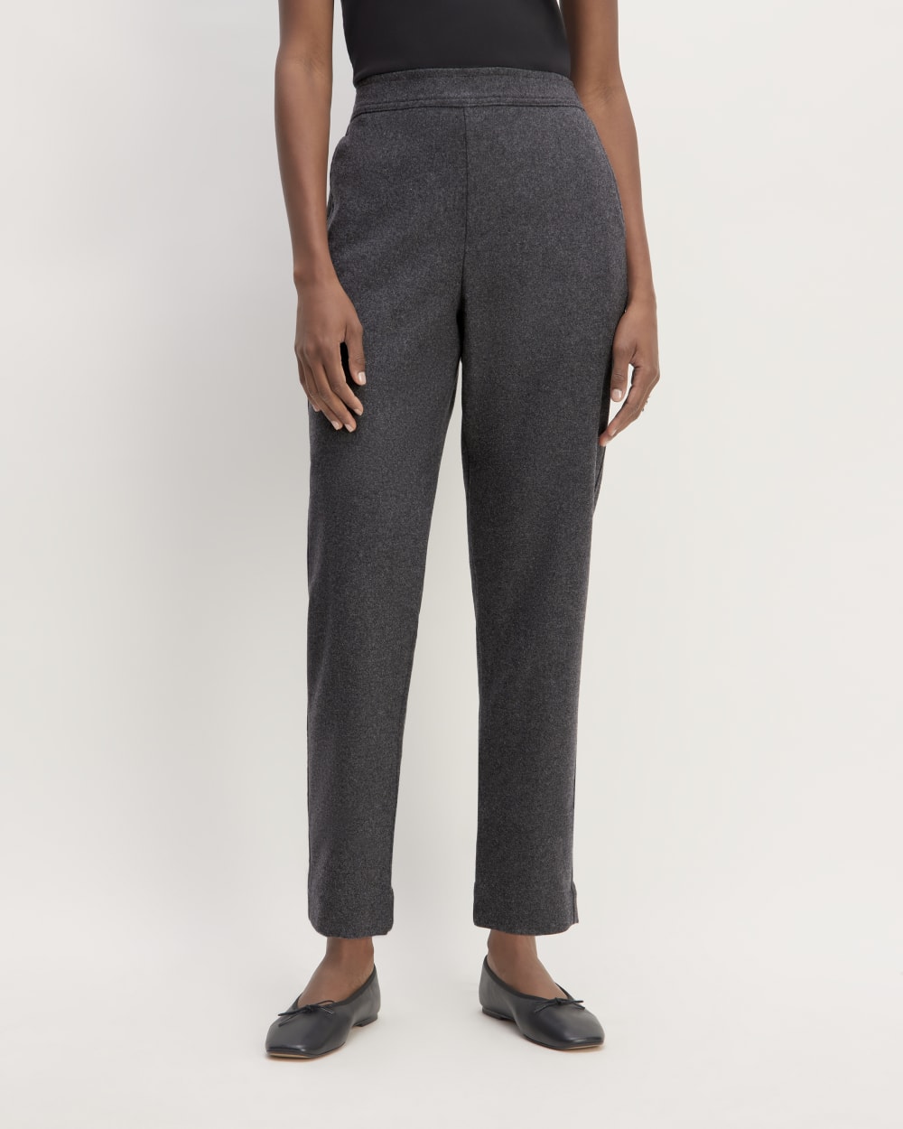 The Wool Flannel Pull-On Pant