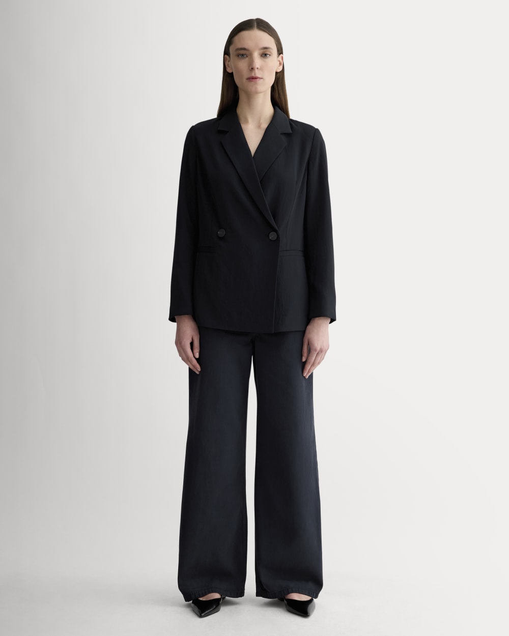The Drapey Blazer | Black – Everlane