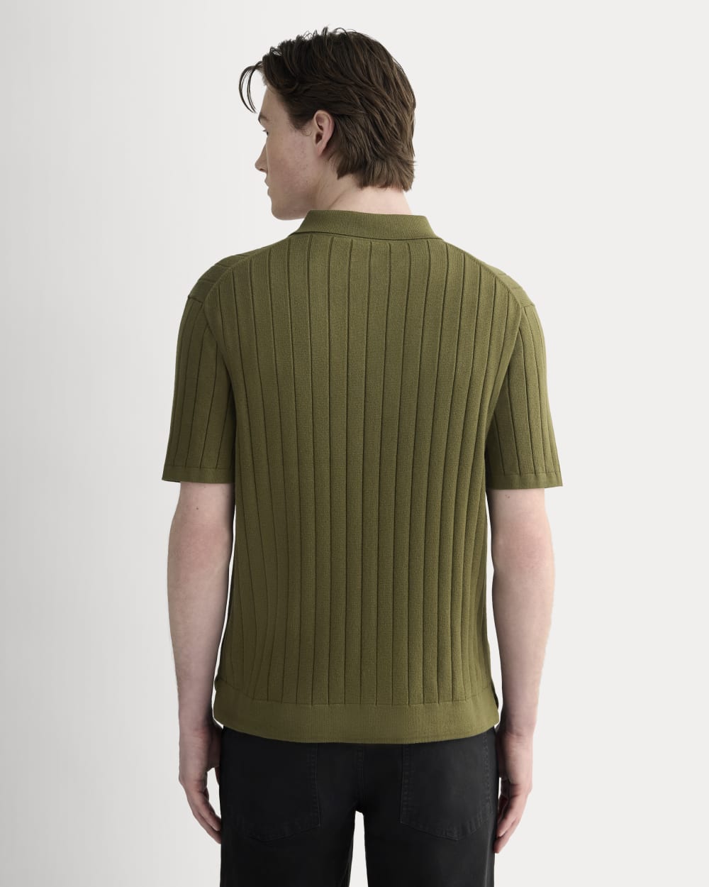 The No-Sweat Button-Down Polo | Olive – Everlane