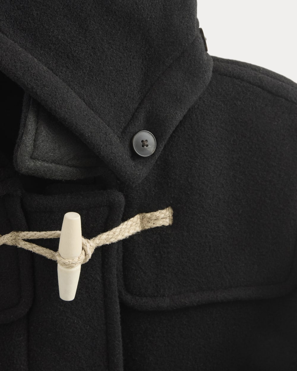 The ReWool Duffle Coat | Black – Everlane