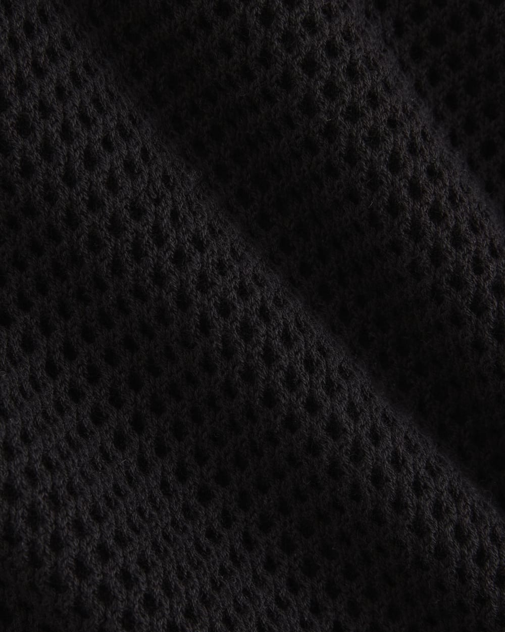 womens-mesh-knit-short-sleeve-dress-black