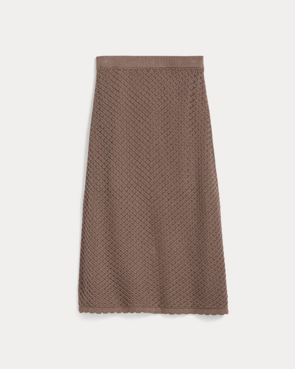 The Lace Knit Skirt | Mocha – Everlane