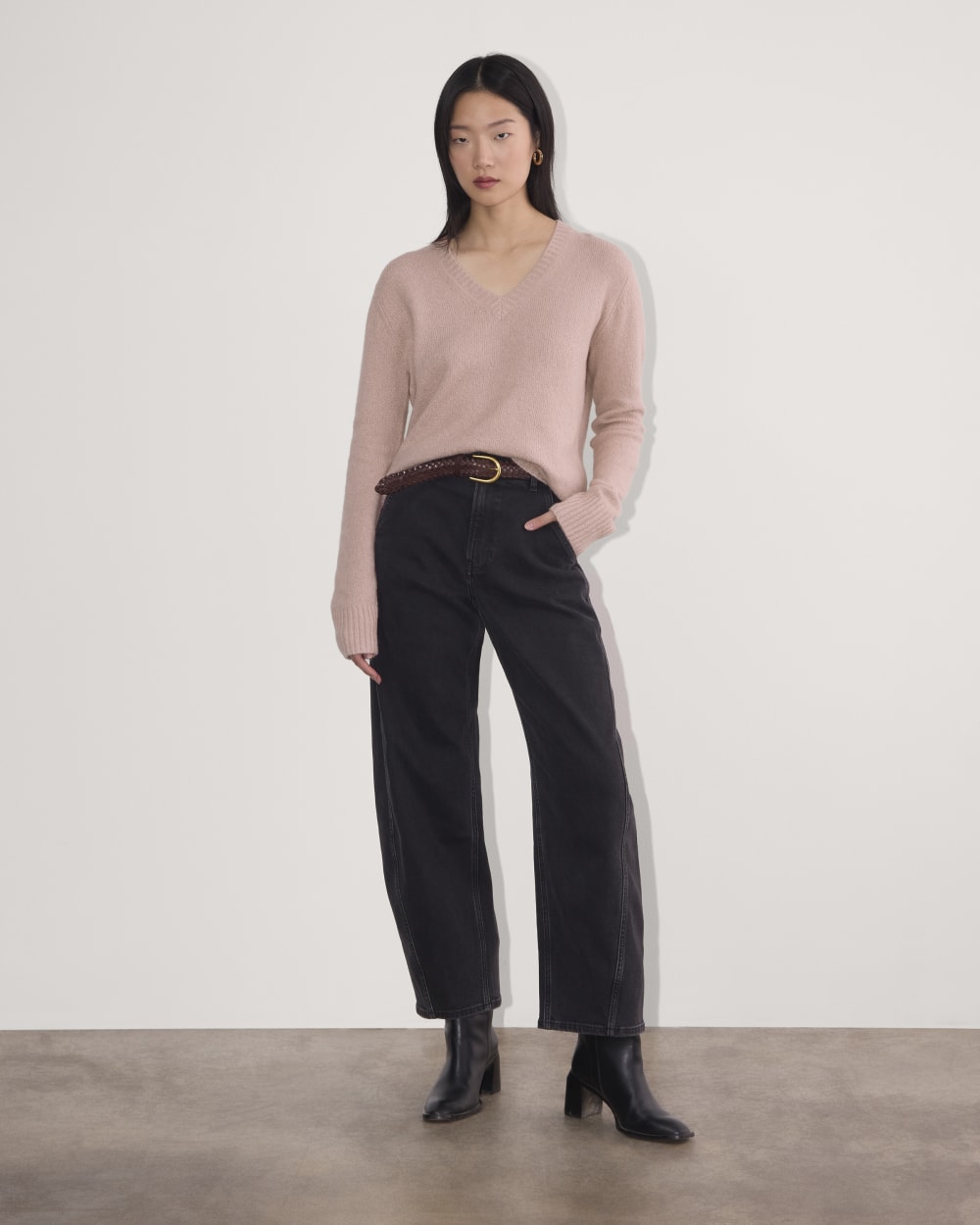womens-v-neck-sweater-plush-cotton-dusty-rose