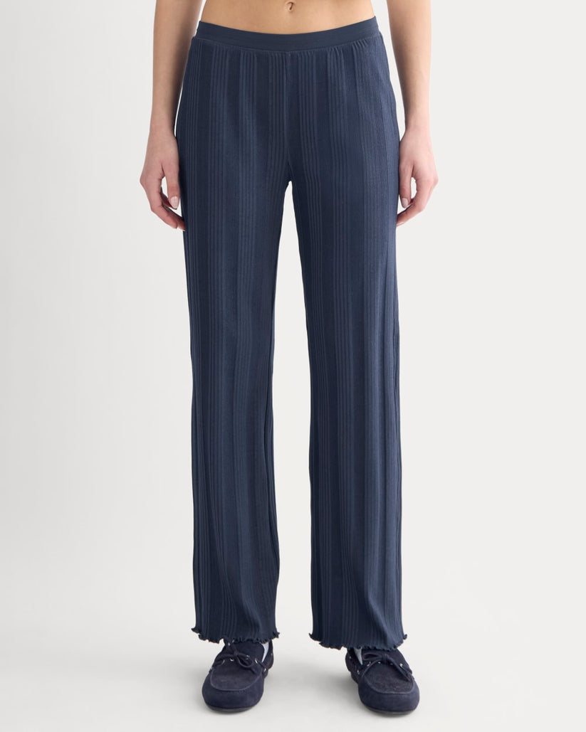 Lounge Rib Pant | Navy – Everlane