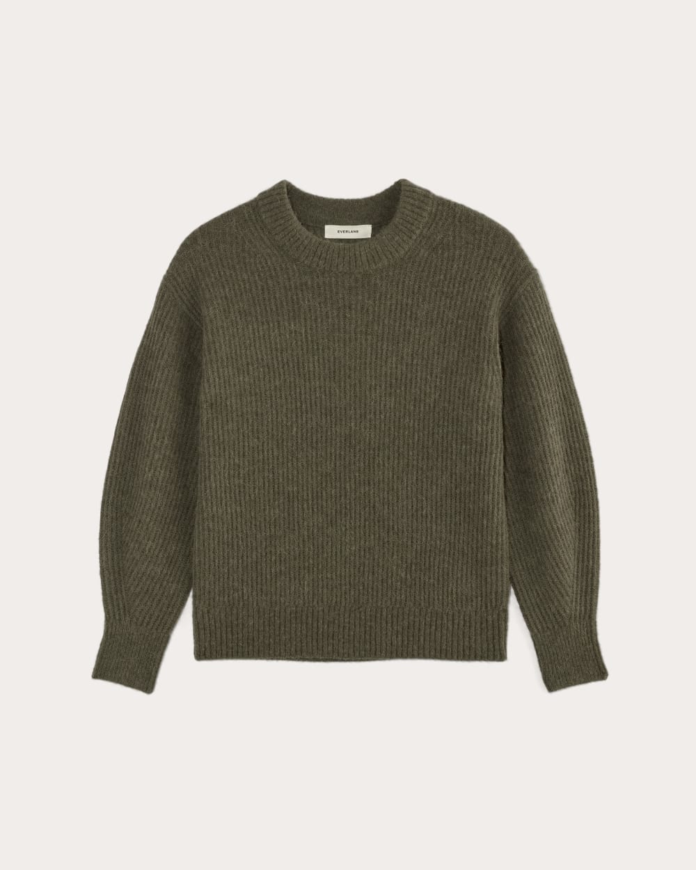 Sleeve Everlane Cashmere Rib Round Crew Cocoon Sweater Everlane