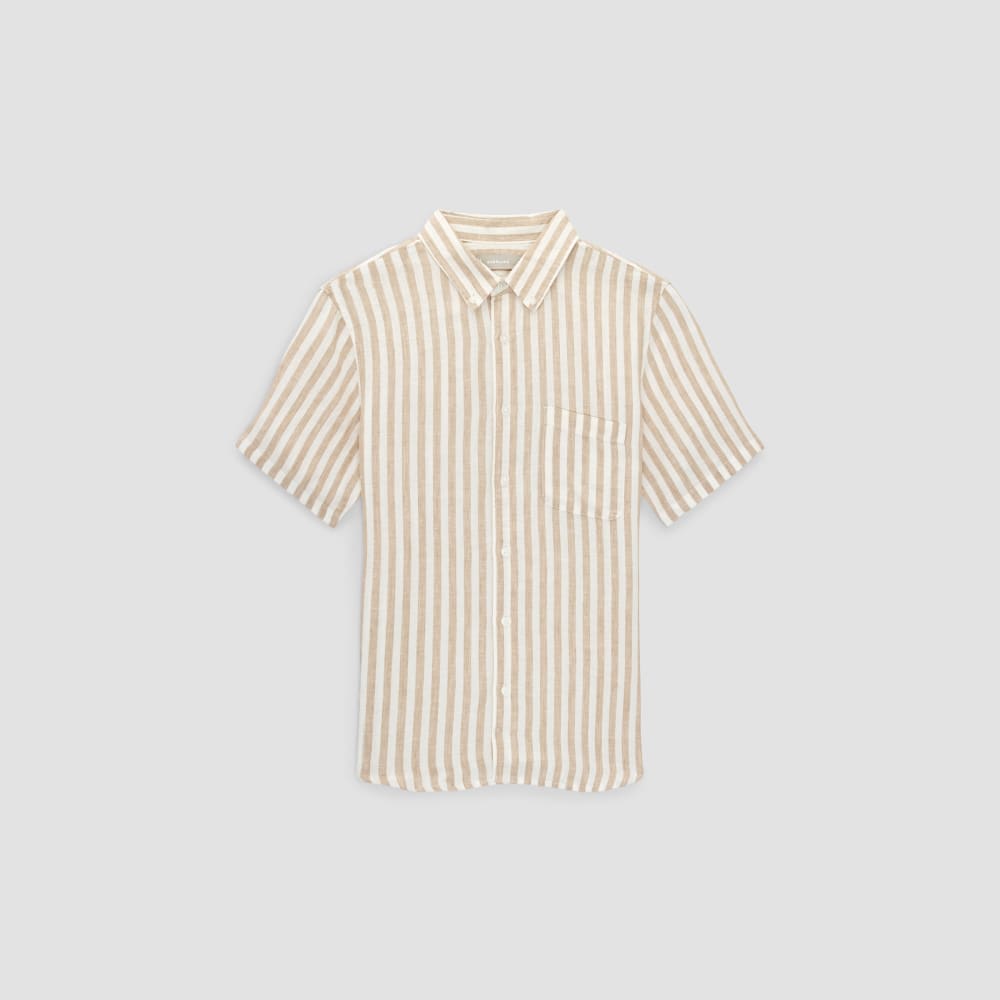 mens-linen-ss-stndrd-fit-shirt-bone-caramel | alt