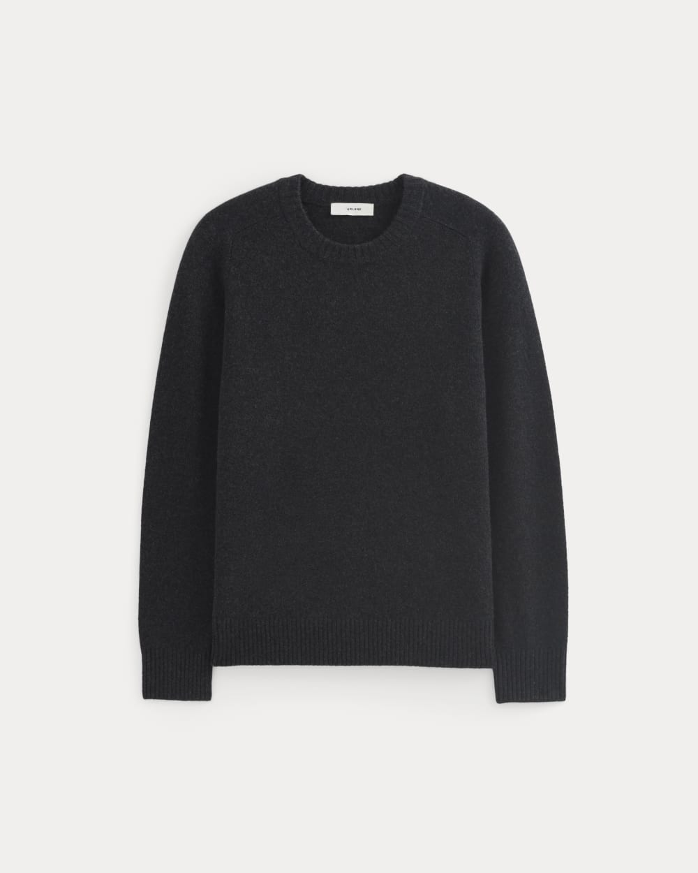 mens-luxe-cashmere-crew-heathered-black | alt