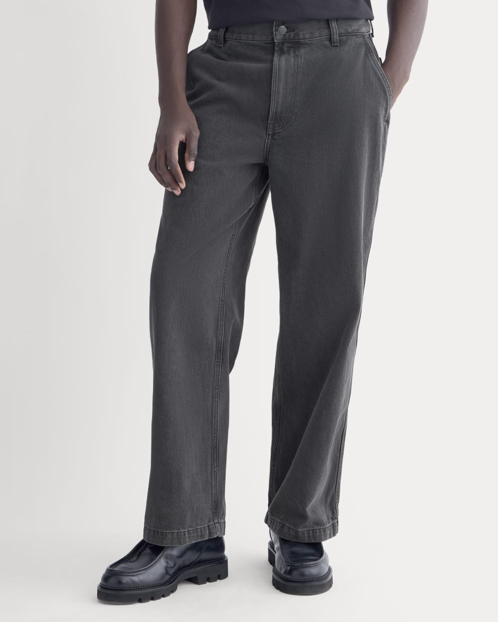 Baggy Rigid Jean | Washed Black | 29