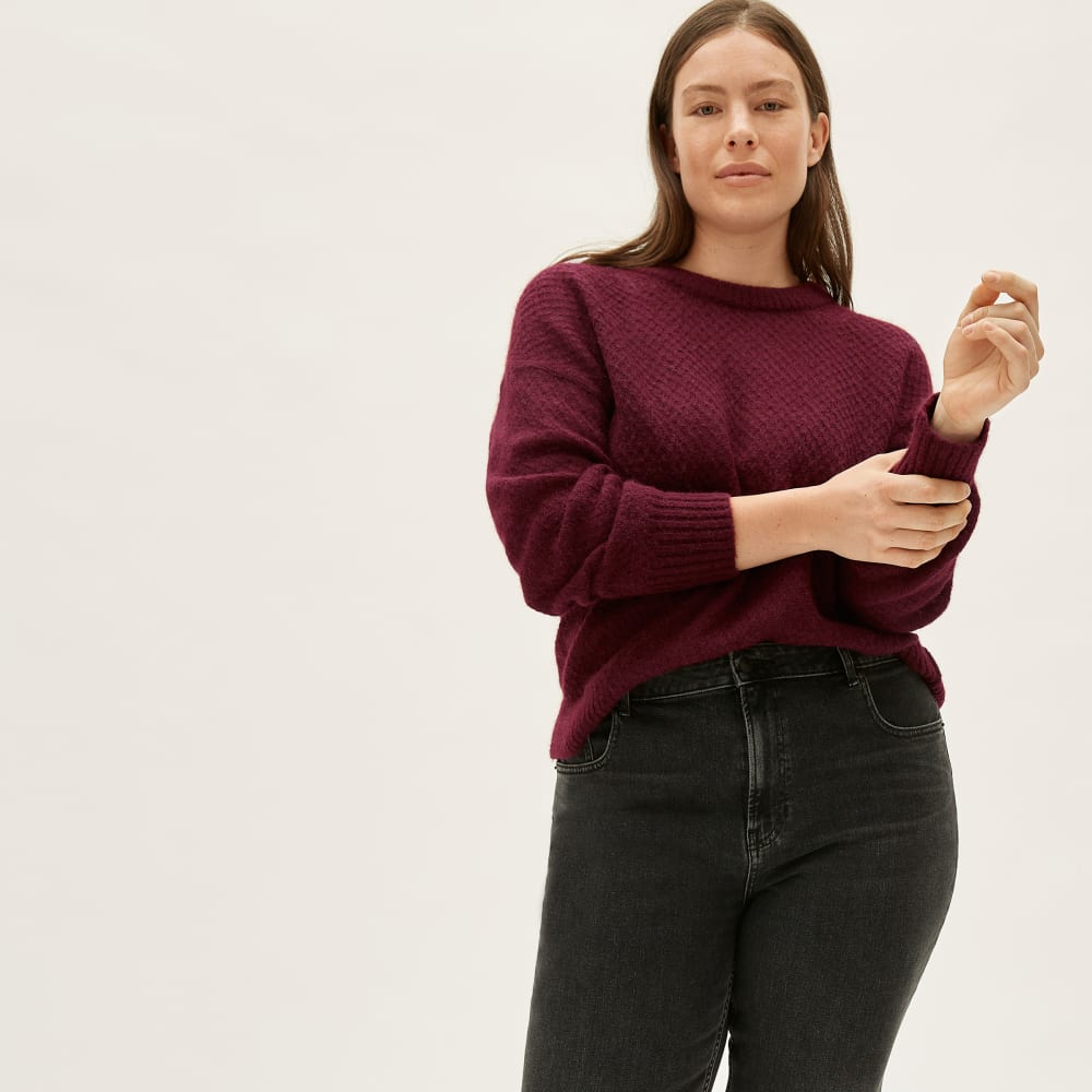 womens-knit-alpaca-crew-oxblood | alt