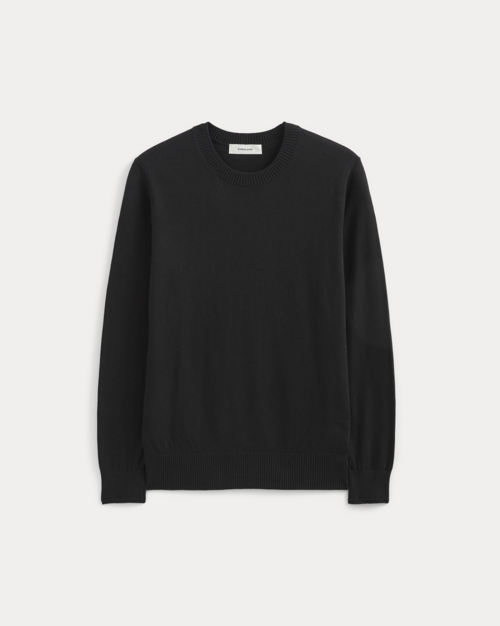 The No-Sweat Sweater | Uniform | Black – Everlane
