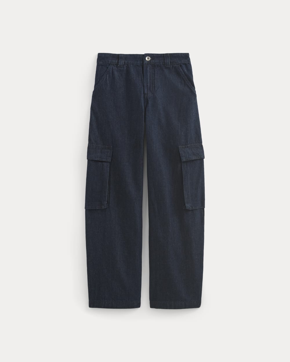 womens-mid-rise-cargo-jean-tungsten-rinse | alt