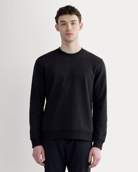 The Off-Duty Terry Crew | Black – Everlane