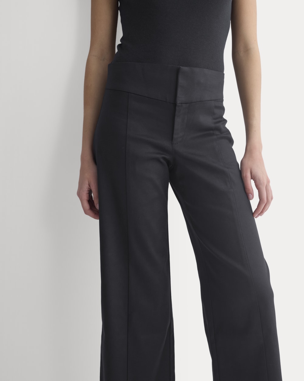 Tailored Drape Seam Pant | Black – Everlane