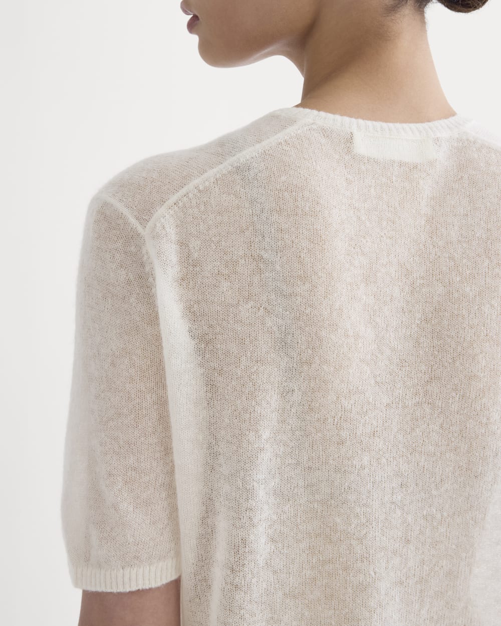 The Air Alpaca™ Short-Sleeve Cardigan | Black