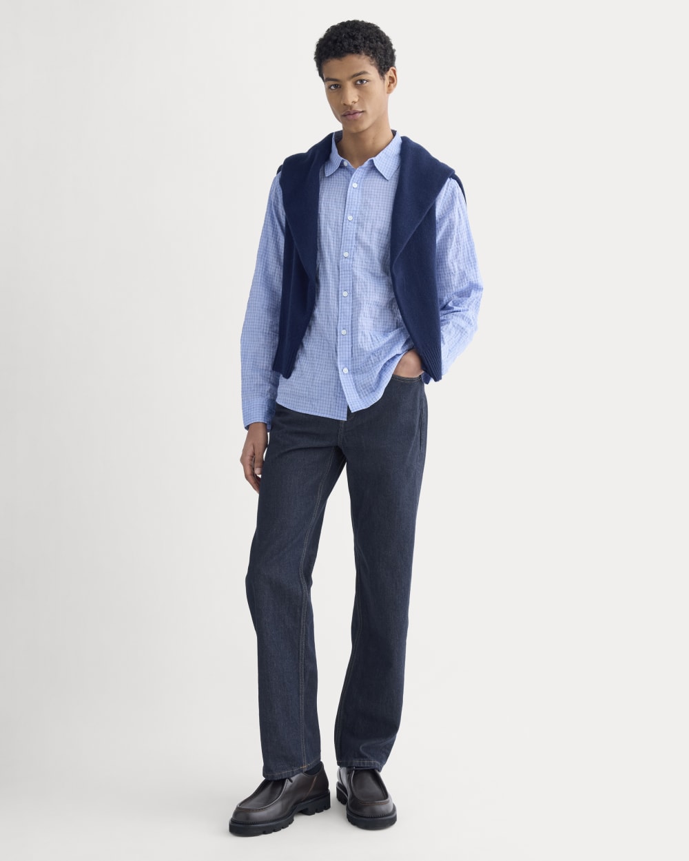 mens-textured-voile-button-up-shirt-open-air-plaid