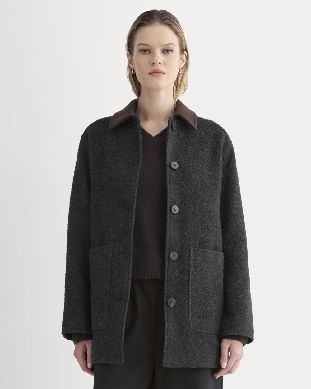 womens-italian-car-coat-carbone-black | primary