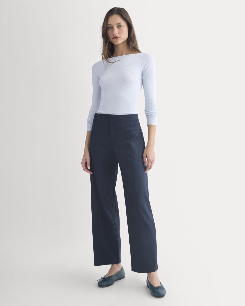 Tailored Drape Seam Pant