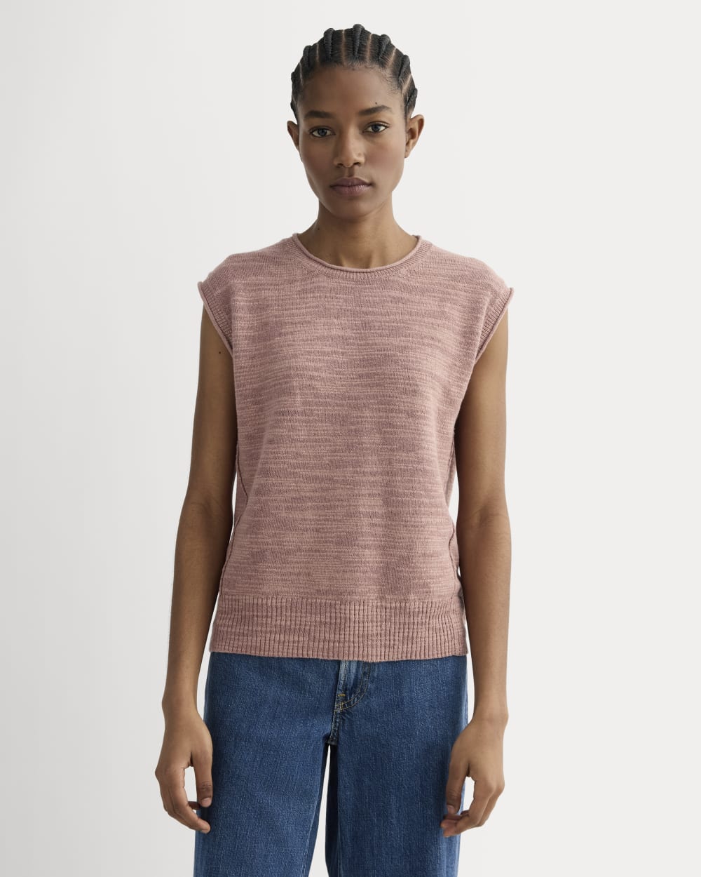 The Muscle Sweater in Cotton Linen