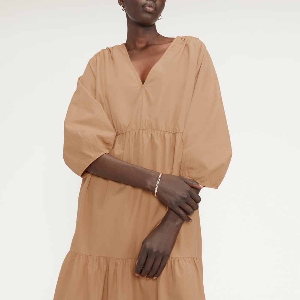 womens-poplin-tiered-dress-caramel