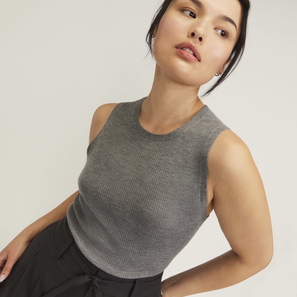 womens-ultrafine-merino-ribbed-shell-tank-heather-mid-grey