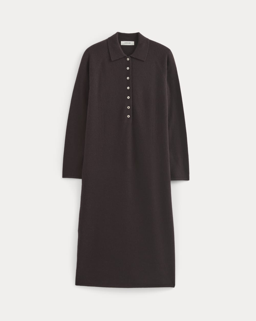 Cashmere Polo Midi Dress