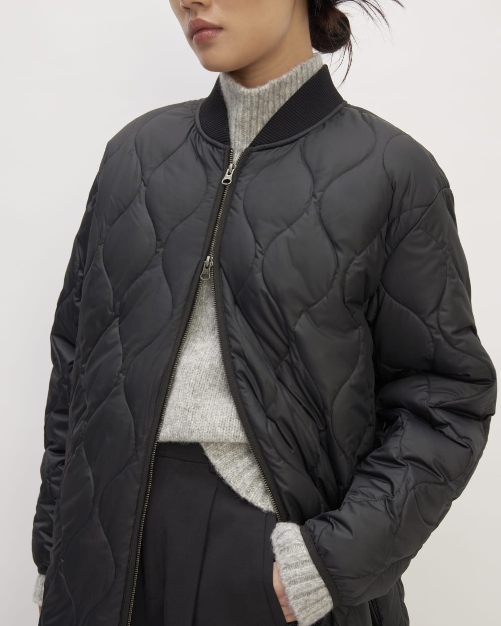 The ReNew Long Liner | Black – Everlane