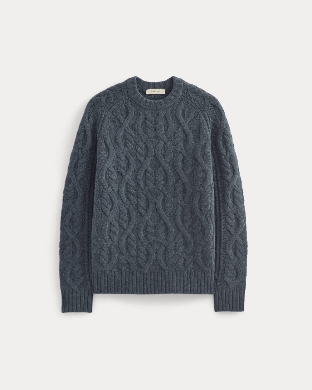 mens-cable-knit-crew-luxe-merino-heather-midnight-navy | alt