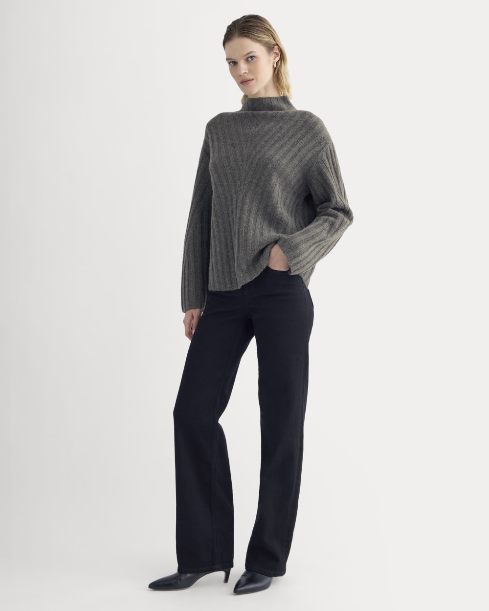 womens-funnel-neck-sweater-wool-cashmere-heather-charcoal