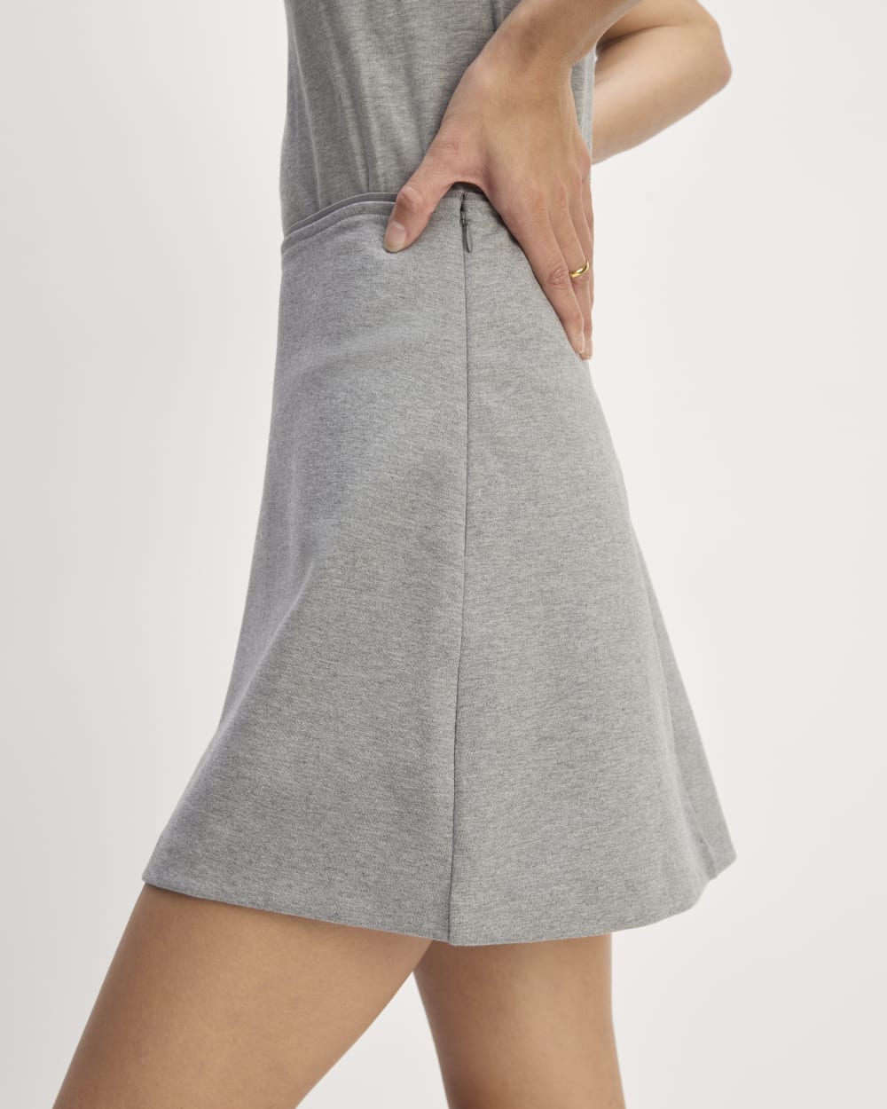 The Dream Mini Skirt | Mid Heather Grey – Everlane