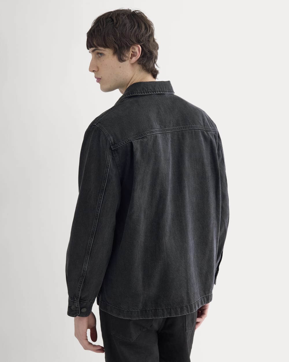 Denim Shacket | Washed Black – Everlane