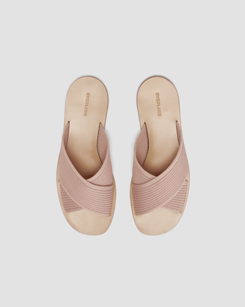 The Day Crossover Sandal | Pale Pink – Everlane